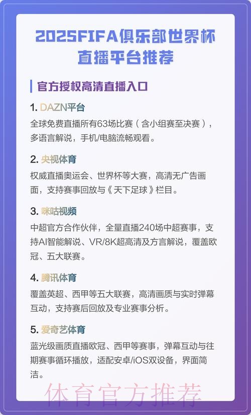 看世界杯直播用哪个平台最好 看世界杯直播用哪个平台最好