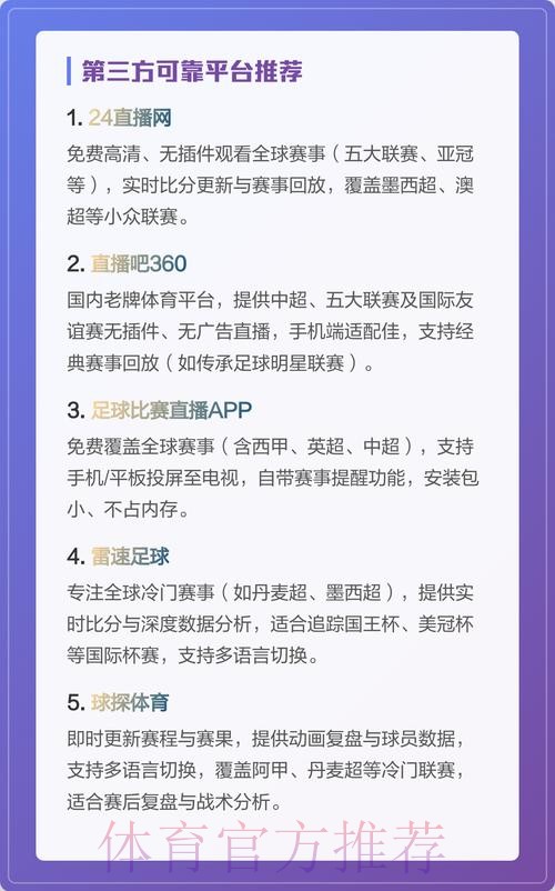 看世界杯直播用哪个平台最好 看世界杯直播用哪个平台最好